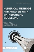 Cover: Numerical Methods and Analysis with Mathematical Modelling - Chapman & Hall/CRC