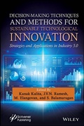 Cover: Decision-Making Techniques and Methods for Sustainable Technological Innovation - Wiley-Scrivener