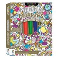 Cover: Kaleidoscope Colouring Kit Metallic Markers - Hinkler Books