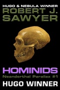 Cover: Hominids (The Neanderthal Parallax, #1) - SFWRITER.COM Inc.