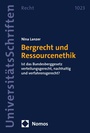 Cover: Bergrecht und Ressourcenethik - Nomos