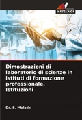 Cover: Dimostrazioni di laboratorio di scienze in istituti di formazione professionale. Istituzioni - Edizioni Sapienza