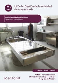 Abbildung von: Gestión de la actividad de tanatopraxia. SANP0108 - IC Editorial