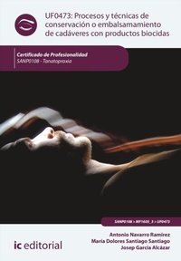 Abbildung von: Procesos y técnicas de conservación o embalsamamiento de cadáveres con productos biocidas. SANP0108 - IC Editorial
