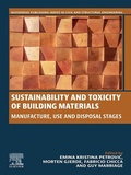Cover: Sustainability and Toxicity of Building Materials - Woodhead Publishing