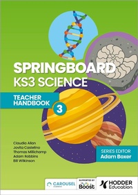 Enlarge image Cover: Springboard: KS3 Science Teacher Handbook 3 - Hodder Education