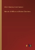 Cover: Memoir of William and Robert Chambers - Outlook Verlag