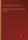 Cover: Shakespeare's History of Pericles, Prince of Tyre - Outlook Verlag