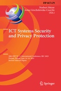 Cover: ICT Systems Security and Privacy Protection - Springer