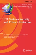 Cover: ICT Systems Security and Privacy Protection - Springer