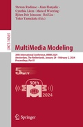 Cover: MultiMedia Modeling - Springer