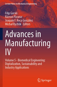Abbildung von: Advances in Manufacturing IV - Springer