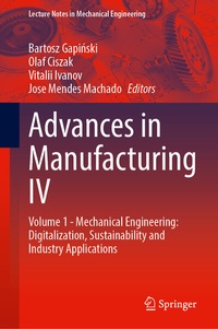 Abbildung von: Advances in Manufacturing IV - Springer