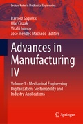 Cover: Advances in Manufacturing IV - Springer