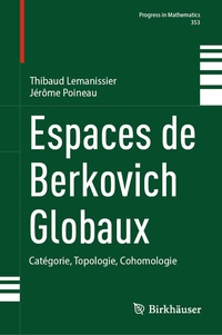 Abbildung von: Espaces de Berkovich Globaux - Birkhäuser