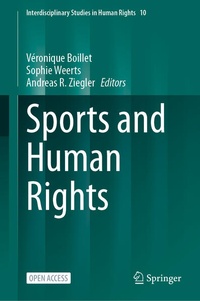Enlarge image Cover: Sports and Human Rights - Springer