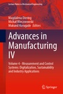 Cover: Advances in Manufacturing IV - Springer