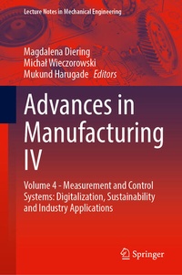Enlarge image Cover: Advances in Manufacturing IV - Springer