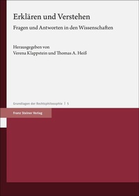 Abbildung von: Erklären und Verstehen - Franz Steiner Verlag