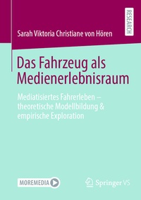 Abbildung von: Das Fahrzeug als Medienerlebnisraum - Springer VS
