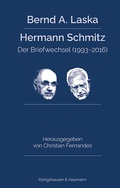 Cover: Bernd A. Laska - Hermann Schmitz - K&ouml;nigshausen & Neumann