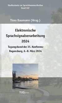 Abbildung von: Elektronische Sprachsignalverarbeitung 2024 - TUDpress