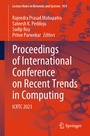 Cover: Proceedings of International Conference on Recent Trends in Computing - Springer