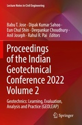 Cover: Proceedings of the Indian Geotechnical Conference 2022 Volume 2 - Springer