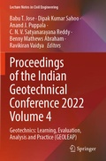 Cover: Proceedings of the Indian Geotechnical Conference 2022 Volume 4 - Springer