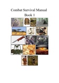 Cover: Combat Survival Manual - Mike Harland