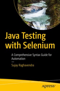Enlarge image Cover: Java Testing with Selenium - APress