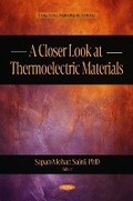 Cover: A Closer Look at Thermoelectric Materials - Nova Science Publishers Inc
