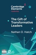 Cover: The Gift of Transformative Leaders - Cambridge University Press