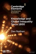 Cover: Knowledge and Global Inequality Since 1800 - Cambridge University Press