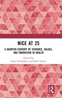 Enlarge image Cover: NICE at 25 - Routledge