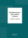 Cover: Zeitgenossen aus vielen Zeiten - Librorium Editions