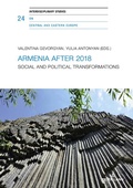 Cover: Armenia after 2018 - Peter Lang Verlag