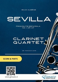 Abbildung von: Clarinet Quartet score & parts: Sevilla - Glissato Edizioni Musicali