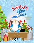 Cover: Santa's Blue Suit - Madra Rua Publishing