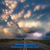 Bild vergrößern Bild: Meteorologischer Postkarten-Kalender 2025 - Borntraeger