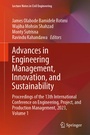 Cover: Advances in Engineering Management, Innovation, and Sustainability - Springer