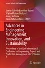 Cover: Advances in Engineering Management, Innovation, and Sustainability - Springer