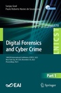 Cover: Digital Forensics and Cyber Crime - Springer