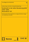 Bild: Strafrecht in der alten Bundesrepublik 1949-1990 - Besonderer Teil - Facultas