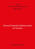 Cover: Deutsch-britischer Kulturtransfer im Vorm&auml;rz - Aisthesis