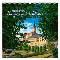 Abbildung von: Kalender Burgen und Schlösser Sachsen 2025 - K4Verlag