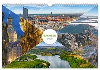 Abbildung von: Kalender Sachsen 2025 - K4Verlag