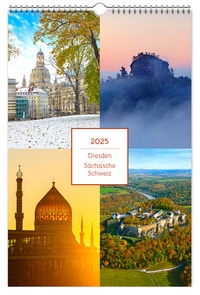 Abbildung von: Kalender Dresden und Sächsische Schweiz 2025 - K4Verlag