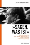Cover: &raquo;Sagen, was ist&laquo; - Herbert von Halem Verlag