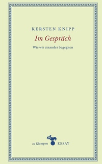 Enlarge image Cover: Im Gespräch - zu Klampen Verlag
